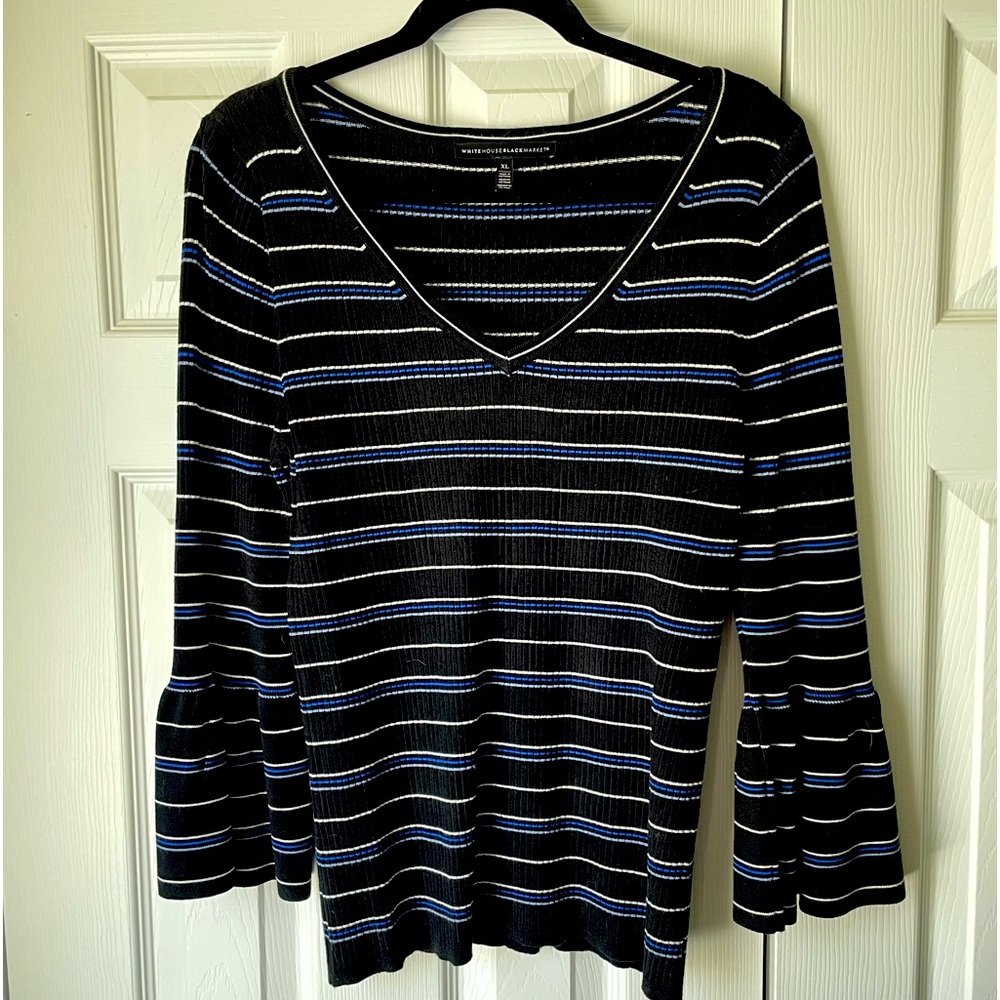WHBM Ribbed Top XL